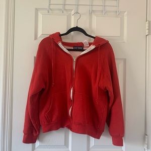 vintage zip up sweatshirt